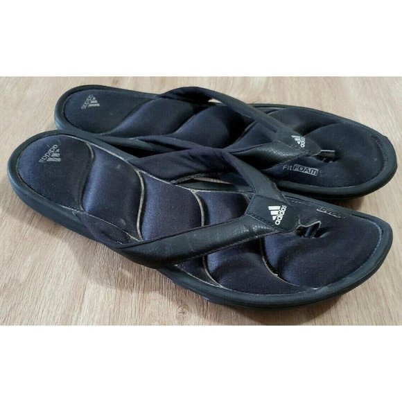 adidas black sandals
